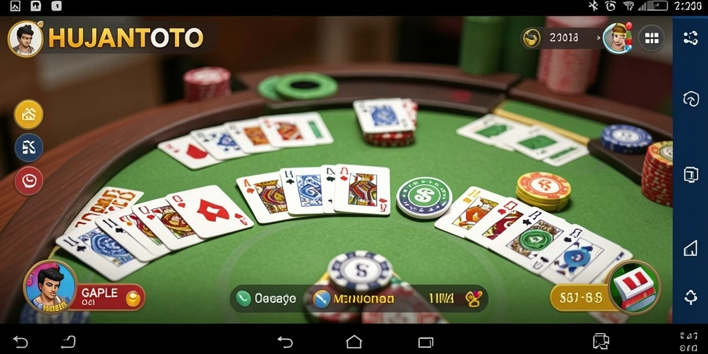 Tampilan gameplay seru dari HUJANTOTO yang memikat.