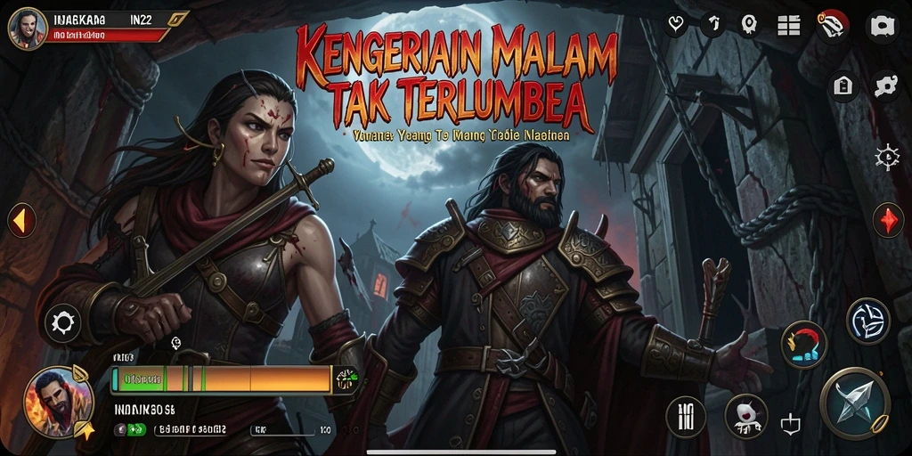 Gameplay menegangkan IN22 dengan suasana horror yang mencekam.